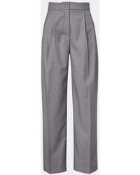Frankie Shop - Doyer Pleated Wide-Leg Pants - Lyst