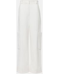 KHAITE - Caiton Straight Pants - Lyst