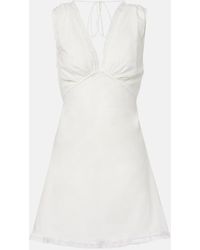 Faithfull the Brand - Minikleid Denise Aus Baumwoll-Voile - Lyst