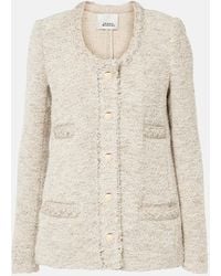 Isabel Marant - Jacke Germina Aus Tweed - Lyst