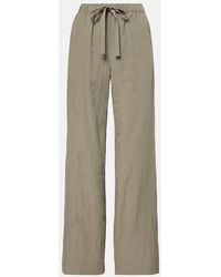 Vince - High-Rise Wide-Leg Pants - Lyst