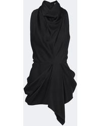 Givenchy - Draped Satin Top - Lyst