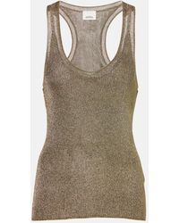 Isabel Marant - Tank Top De Lame - Lyst