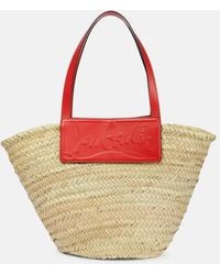 Christian Louboutin - Loubishore Woven Tote - Lyst