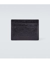 Balenciaga - Le Cagole Leather Card Holder - Lyst