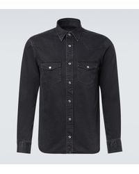 Tom Ford - Cotton Twill Western Shirt - Lyst