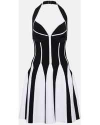 Balmain - Neck Dress - Lyst