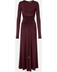Max Mara - Doppia Gathered Maxi Dress - Lyst
