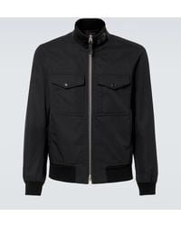 Tom Ford - Cotton And Silk Twill Blouson - Lyst