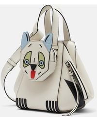 Loewe - X Louis Wain Futurist Cat Hammock Top-Handle Bag - Lyst