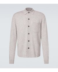 Allude - Cotton And Cashmere Overshirt - Lyst