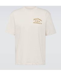 Amiri - T-Shirt aus Baumwoll-Jersey mit Logoapplikation - Lyst