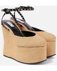 Alaïa - Wedge Sandal - Lyst