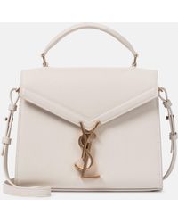 Saint Laurent - Cassandra Mini Leather Shoulder Bag - Lyst