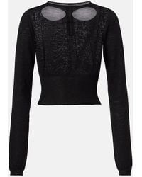 Rick Owens - Pullover Aus Schurwolle - Lyst