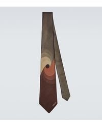 Versace - Silk Jacquard Tie - Lyst