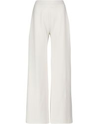 Magda Butrym Cashmere And Cotton Sweatpants - White
