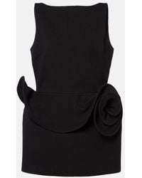 Magda Butrym - Sheath Dress With Floral Appliqué - Lyst