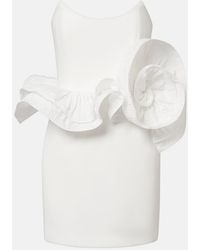 Rebecca Vallance - Bridal Ozias Ruffled Bustier Dress - Lyst
