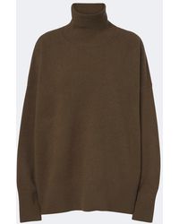 Rohe - Rollkragenpullover Aus Wolle - Lyst