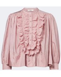 Chloé - Blouse A Volants - Lyst