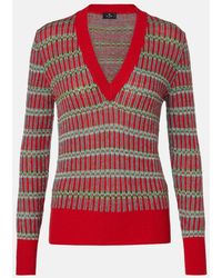 Etro - Jersey En Mezcla De Lana De Jacquard - Lyst