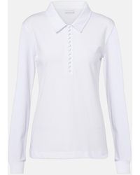 Dries Van Noten - Cotton Jersey Polo Shirt - Lyst
