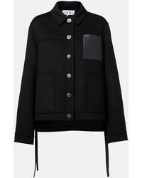 Loewe - Wool And Cashmere Jacket - Lyst