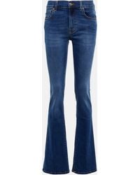 7 For All Mankind - Bootcut B(air) Flared Jeans - Lyst