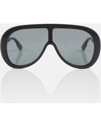 Gucci - Oversized Mask Sunglasses - Lyst