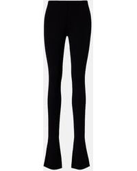 Gucci - Crepe Jersey Slim Pants - Lyst