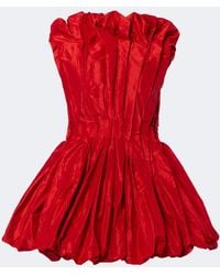 TOVE - Marina Peplum Silk Taffeta Top - Lyst