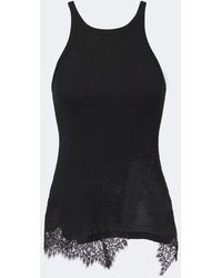 Dorothee Schumacher - Pure Sleekness Ribbed Cotton Knit Top - Lyst