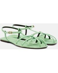 Herbert Levine - The Catch Suede Sandals - Lyst