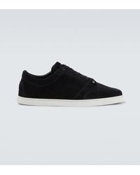 Christian Louboutin - Chambelisneak Flat Suede Trainers - Lyst