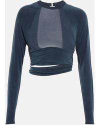 Jacquemus - Le T-shirt Espelho Cutout Crop Top - Lyst