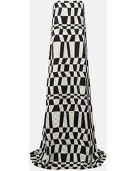 Dries Van Noten - Bedruckte Robe - Lyst