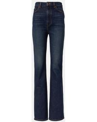 KHAITE - Danielle High-Rise Straight Jeans - Lyst