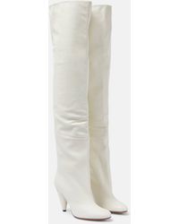 Proenza Schouler - Cone Leather Over-the-knee Boots - Lyst