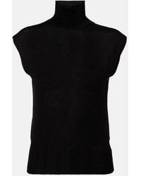 Rick Owens - Virgin Wool Turtleneck Top - Lyst
