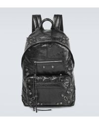 Balenciaga - Le Cagole Leather Backpack - Lyst