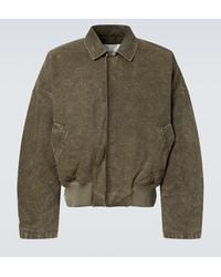 JW Anderson - Bomberjacke Aus Baumwolle - Lyst