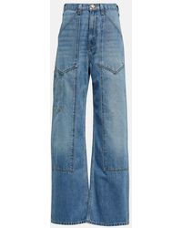 RE/DONE - Super High Workwear Jeans - Lyst