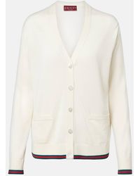 Gucci - Cardigan Aus Kaschmir Und Seide - Lyst
