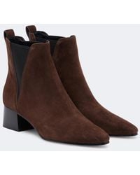 Veronica Beard - Astra Suede Chelsea Boots - Lyst