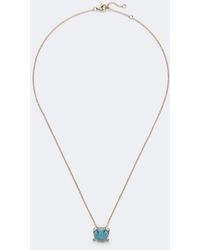 Yvonne Léon - Crabe Coquillage 9Kt Pendant Necklace With And Diamonds - Lyst