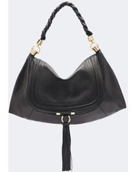 Chloé - Marcie Foulard Large Leather Shoulder Bag - Lyst