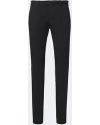 Lardini - Cotton-Blend Slim Pants - Lyst