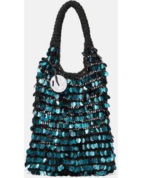 JW Anderson - Tote Bag Aus Mesh Mit Pailletten - Lyst