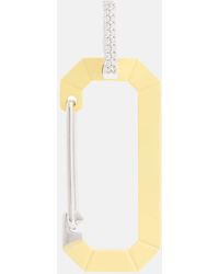 Eera - Einzelner Ohrring Chiara Big Aus 18Kt Weissgold Mit Diamanten - Lyst